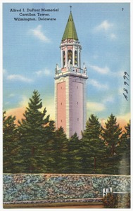 Alfred I. DuPont Memorial Carrillon Tower, Wilmington, Delaware