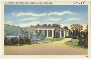 Du Pont Conservatory, from west end, Wilmington, Del.