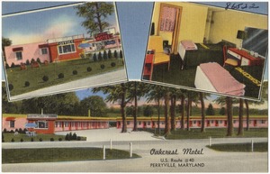 Oakcrest Motel, U.S. Route #40, Perryville, Maryland