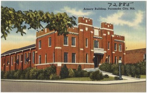 Armory building, Pocomoke City, Md.