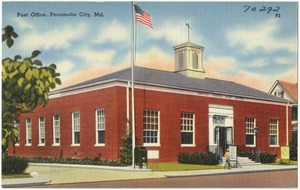 Post Office, Pocomoke City, Md.