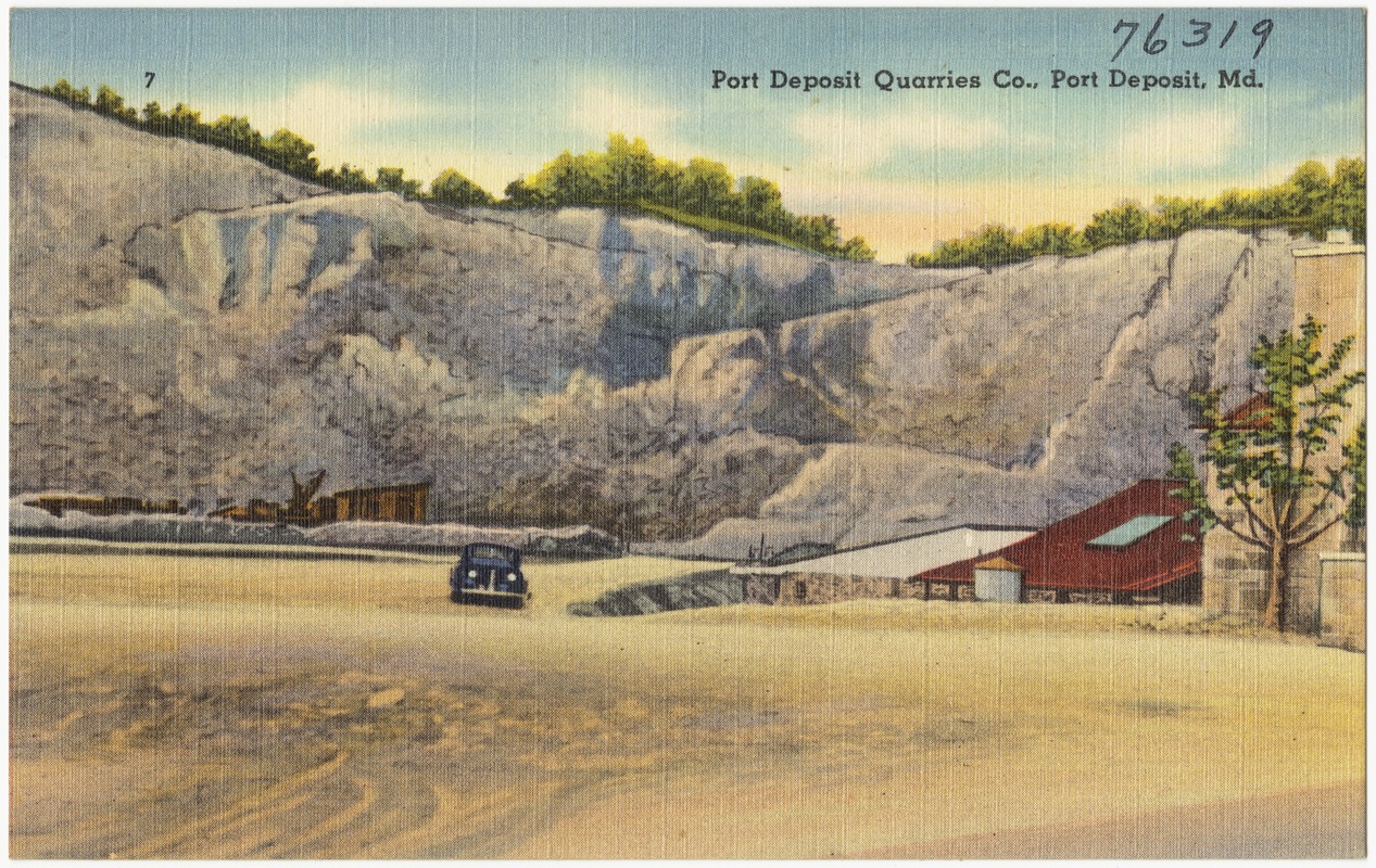 Port Deposit Quarries Co., Port Deposit, Md. Digital Commonwealth