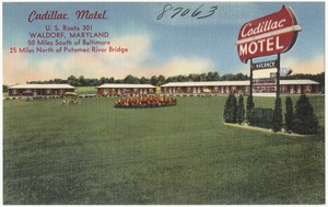 Cadillac Motel, U. S. Route 301, Waldorf, Maryland