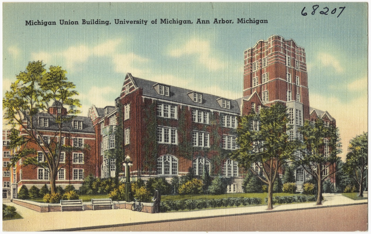 Michigan Union Building, University of Michigan, Ann Arbor, Michigan