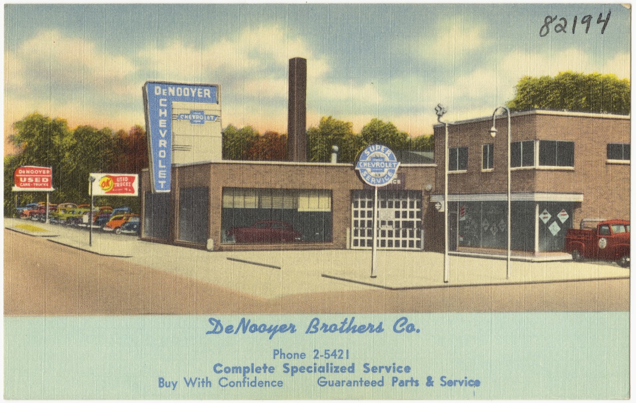 DeNooyer Brothers Co., complete specialized service