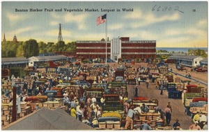 Benton Harbor Fruit and Vegetable Market, largest in the world