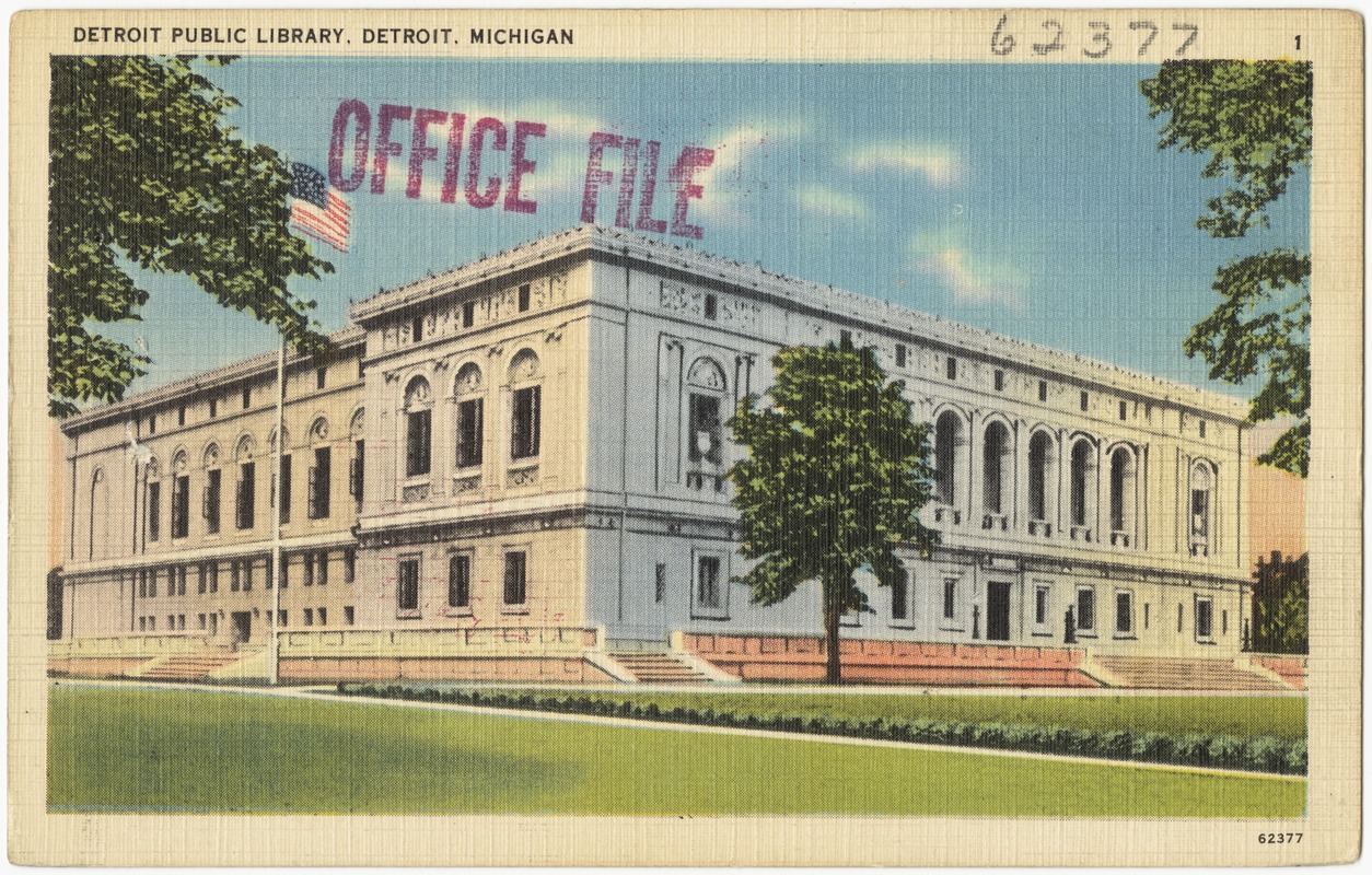 Detroit Public Library, Detroit, Michigan