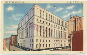 Post Office, Detroit, Mich.