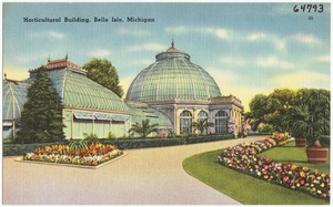 Horticultural building, Belle Isle, Michigan