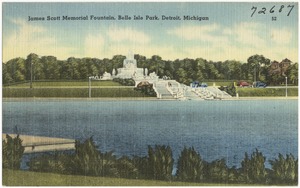 James Scott Memorial Fountain, Belle Isle Park, Detroit, Mich