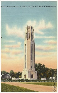 Nancy Brown's Peace Carillon, on Belle Isle, Detroit, Michigan