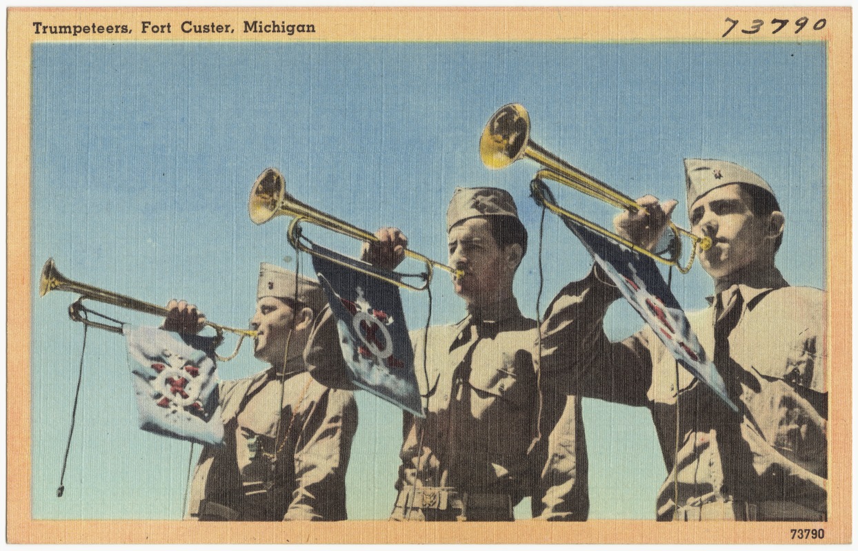 Trumpeteers, Fort Custer, Michigan