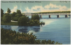 Causeway Memorial Park and Bridge, Muskegon, Michigan
