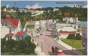 Main Street, Mackinac, Island, Mich.