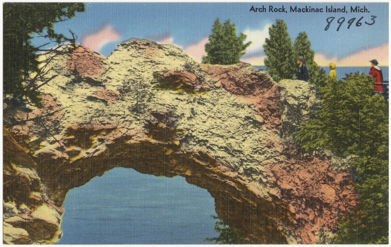 Arch Rock, Mackinac Island, Mich.