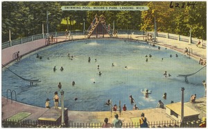 Swimming pool, Moore's Park, Lansing, Mich.