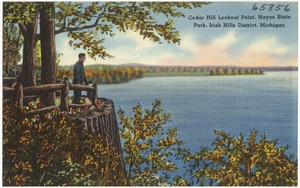 Cedar Hill Lookout Point, Hayes State Park, Irish Hills District, Michigan