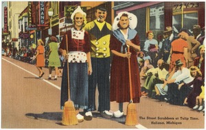 The Street Scrubbers at Tulip Time, Holland, Michigan