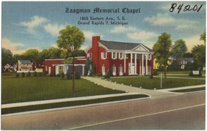 Zaagman Memorial Chapel, 1865 Eastern Ave., S. E., Grand Rapids, Michigan