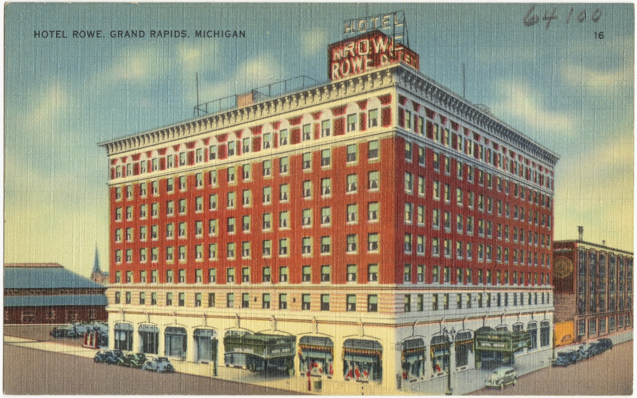 Hotel Rowe, Grand Rapids, Michigan
