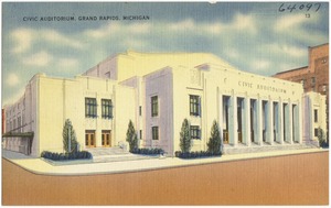 Civic auditorium, Grand Rapids, Michigan