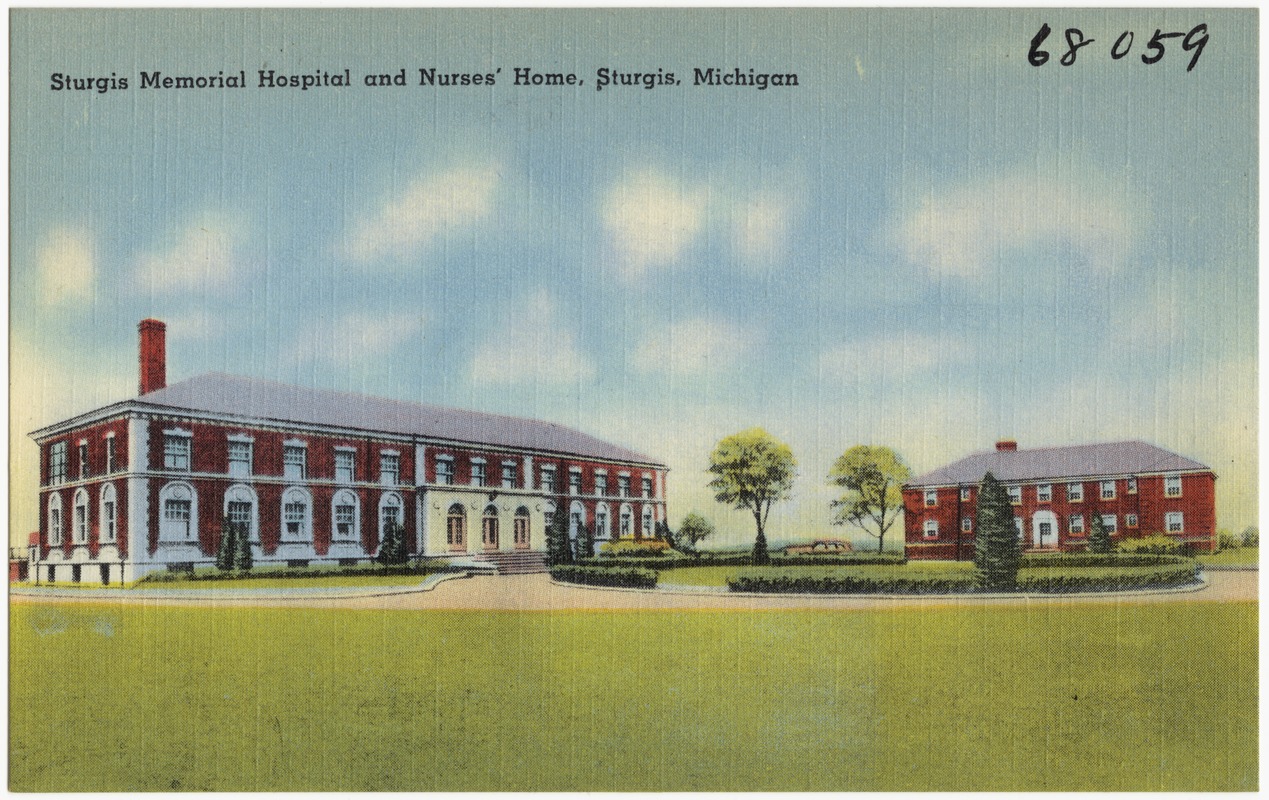 Sturgis Memorial Hospital and Nurses' Home, Sturgis, Michigan Digital