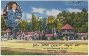 John Zittel's Covered Wagon Inn, 12408 South Telegraph Rd. -- U.S. 24, Taylor Center, Michigan