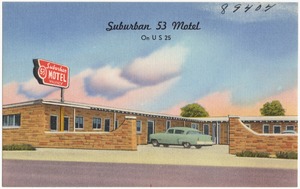 Suburban 53 Motel on U S 25