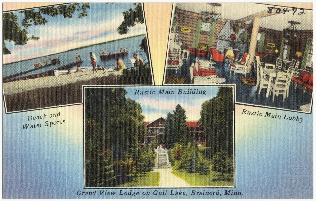 Grand View Lodge on Gull Lake, Brainerd, Minn.