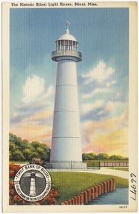 The historic Biloxi Light House, Biloxi, Miss.