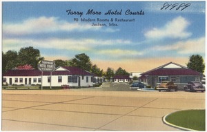 Terry More Hotel Courts, 90 modern rooms & restaurants, Jackson, Miss.