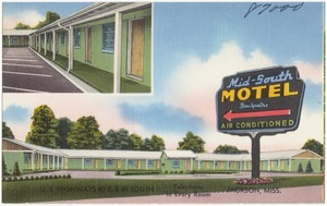 Mid-South Motel, U.S. Highways 80 E. & 49 South... telephone in every room... Jackson, Miss.