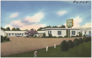 Ideal Motel, located on Highway 80, 5 miles west of Jackson, Mississippi