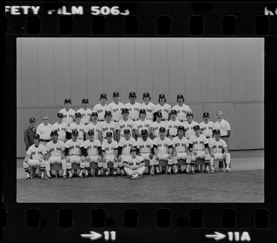1980 Red Sox team photo