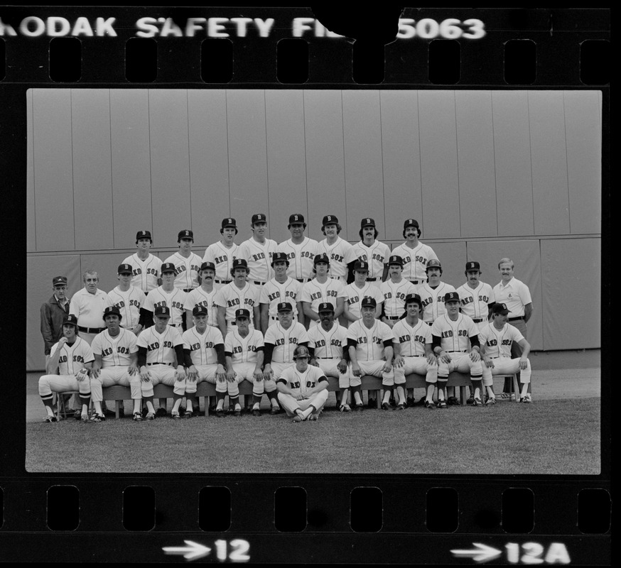 1980 Red Sox team photo