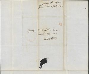 John Webber to George Coffin, 8 July 1847