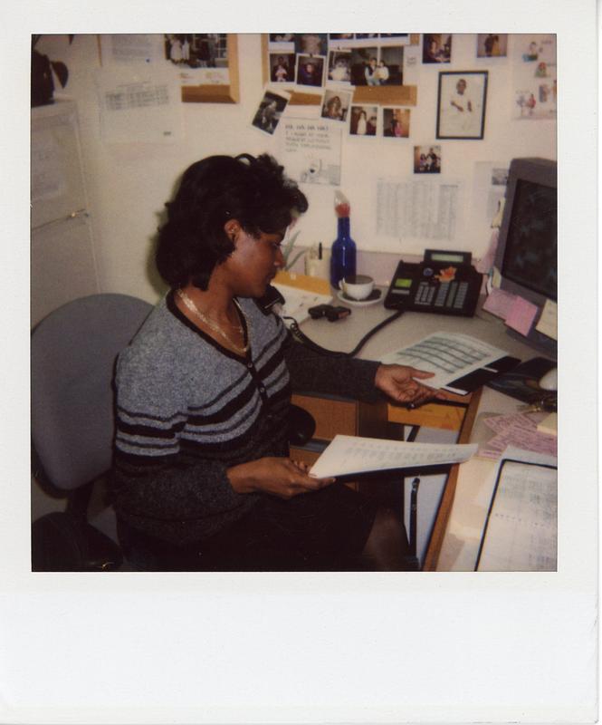 Administrative Associate Sheila N. Wornum at Boston Children's Hospital Anesthesia desk