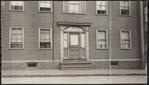 Doorway, Gen. Devens' birthplace, Charlestown