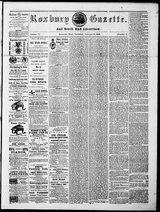 Roxbury Gazette and South End Advertiser, January 30, 1868