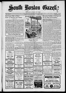 South Boston Gazette, September 21, 1945