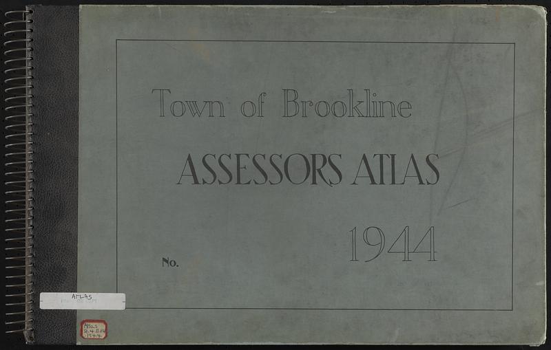 Town of Brookline, Mass. assessors' plans 1944 Digital Commonwealth