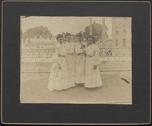 Myra Dickinson, Helen Flavin, Katherine Flavin and Arlene Roote