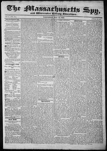 The Massachusetts Spy, and Worcester County Advertiser