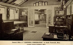 General office of "Kentenia Corporation," South Yarmouth, Mass.