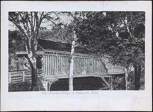 Pepperell Covered Bridge (Jewett's Bridge)