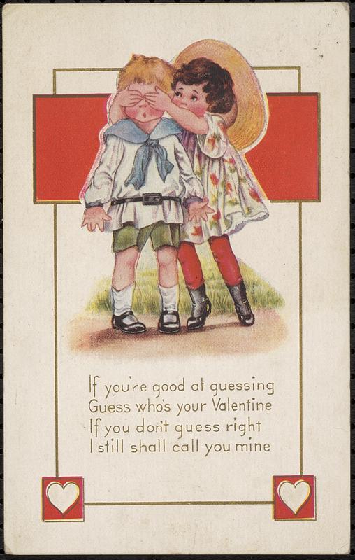 Valentine's Day postcard