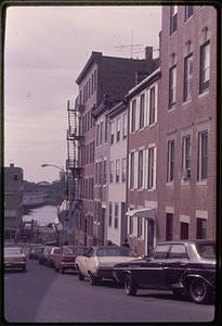 Hull Street from Snow Hill Street Boston North End