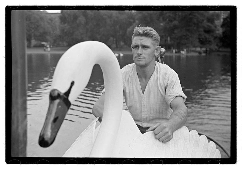 Wm Hanscomb swan boat