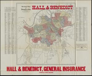 Revised map of Nashville, Tennessee