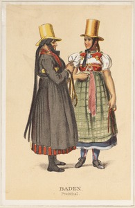 German peasant costumes - Baden Prechthal
